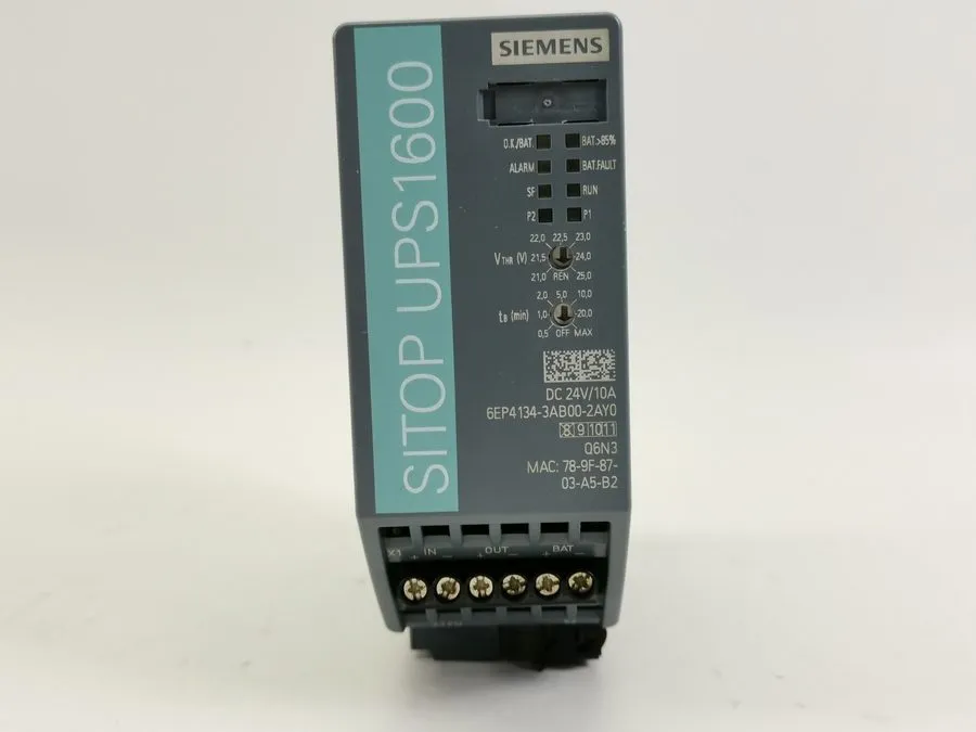 Блок питания Siemens 6EP4134-3AB00-2AY0 Power Supply SITOP UPS1600 24Vdc