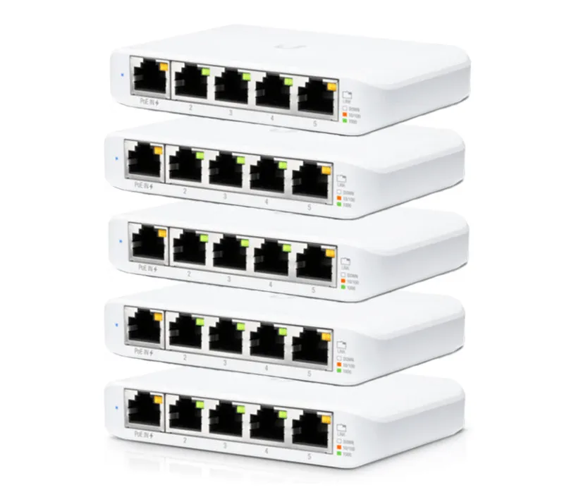 Коммутатор Ubiquiti Networks USW-Flex-Mini-5 Compact 5-Port Gigabit Switch Ether