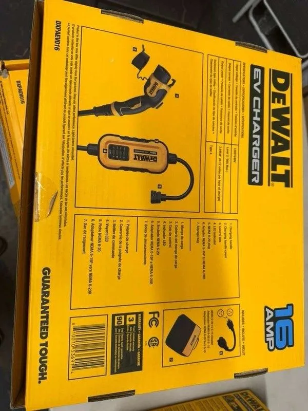 Аккумулятор Dewalt Level-2 Wall Mounted Electric Vehicle EV Charger upto 48A 240
