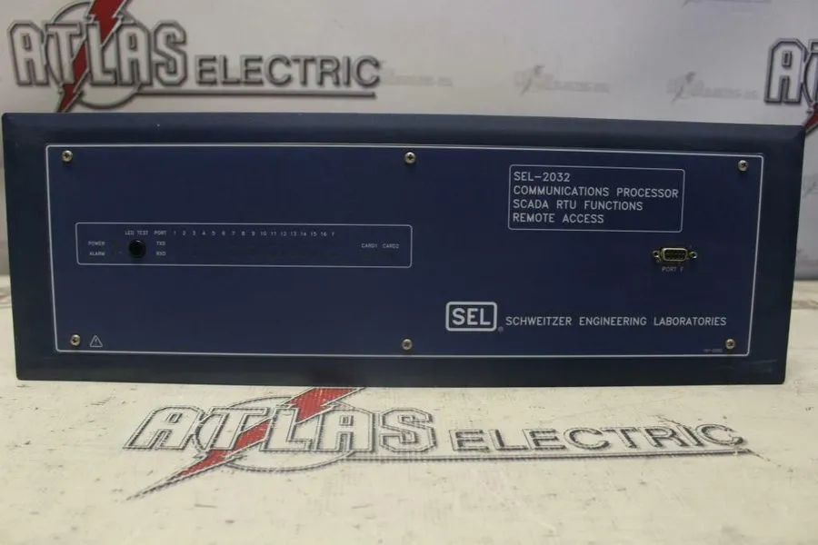 Реле защиты SEL-2032 Schweitzer Communications Processor Relay 203233X30XM0XX