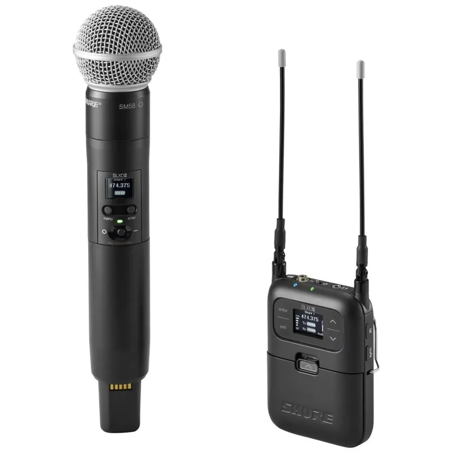 Радиосистема Shure SLXD25/SM58 Digital Wireless Portable Handheld Microphone Sys