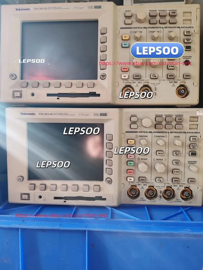 Тестер Tektronix TDS3014B 4-Channel 100MHz 1.25GS/s Digital Phosphor Oscillos