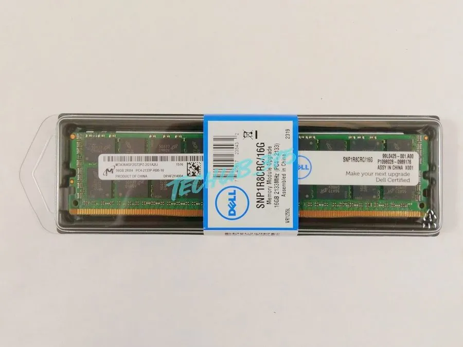 Сервер 5x Dell SNP1R8CRC/16G A7945660 16GB DDR4 PC4-2133P PowerEdge Server ECC M