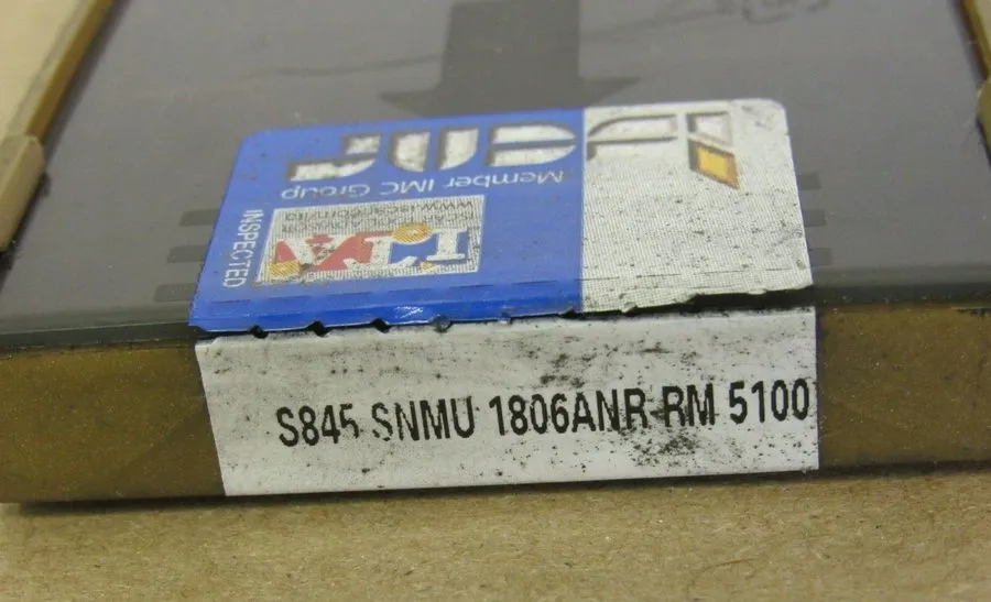 Режущий инструмент ISCAR CARBIDE INSERT S845 SNMU 1806ANR-RM GRADE 5100