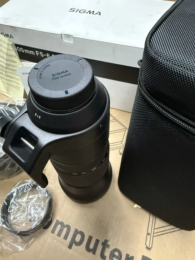 Объектив Sigma DG 745-306 150-600mm f/6.3 OS HSM DG Contemporary Lens — фото лота 1