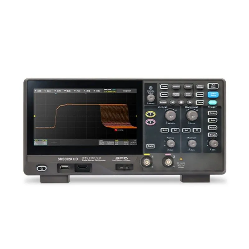 Осциллограф Siglent SDS802X HD 70MHz 2 channels 2GSa/s 12-bit Oscilloscope