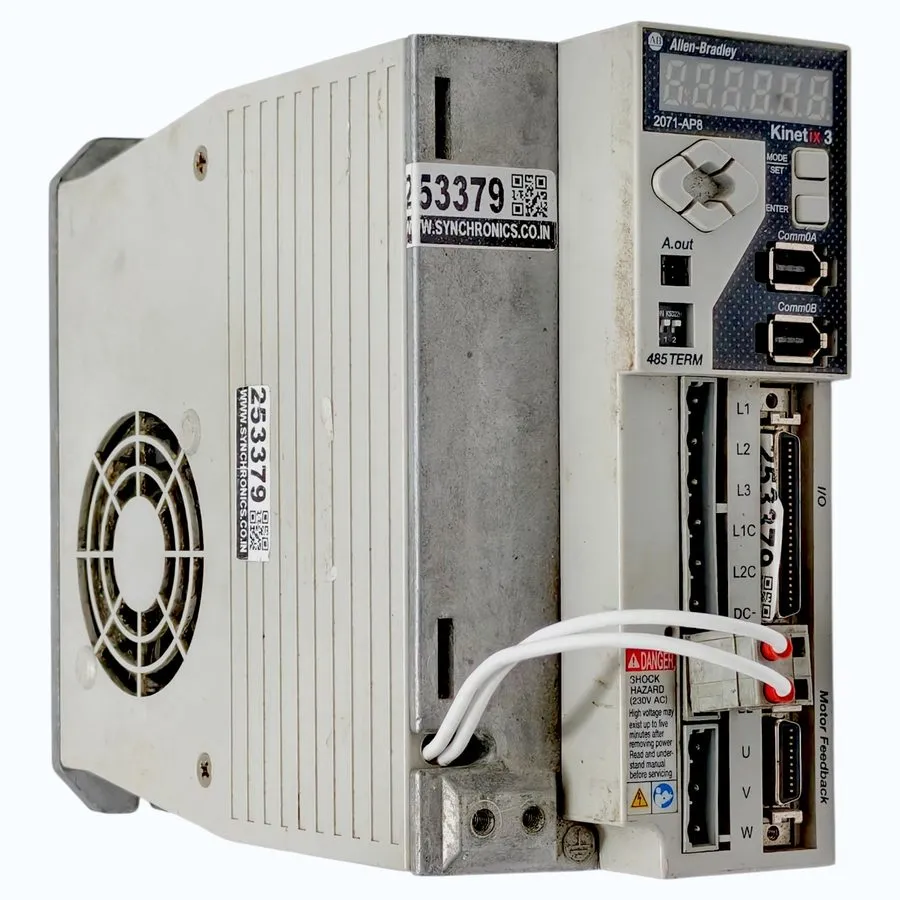 Сервопривод Allen Bradley 2071-AP8 Ser. B Kinetix 3 800W Servo Drive 3PH 5A 220V