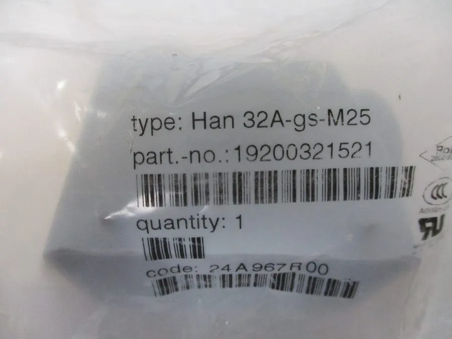 Разъём Harting Connector Hood