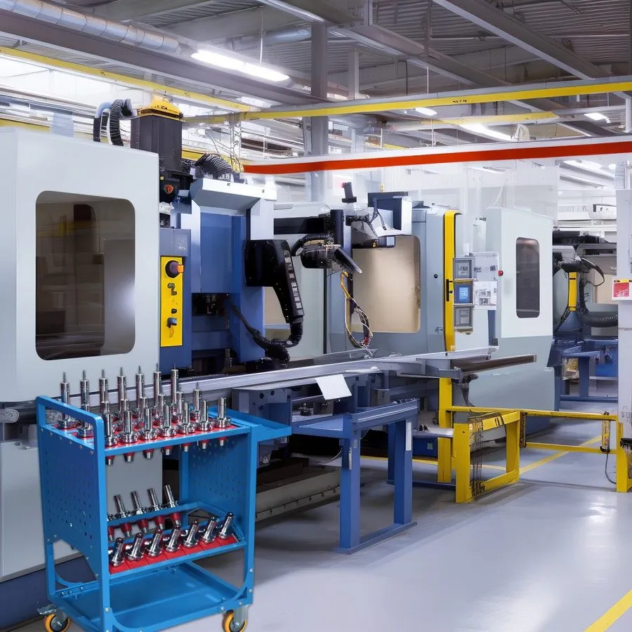 Режущий инструмент Mobile CNC Tool Cart CAT/BT40 Tool Holder Workshop Service Ca — фото лота 1