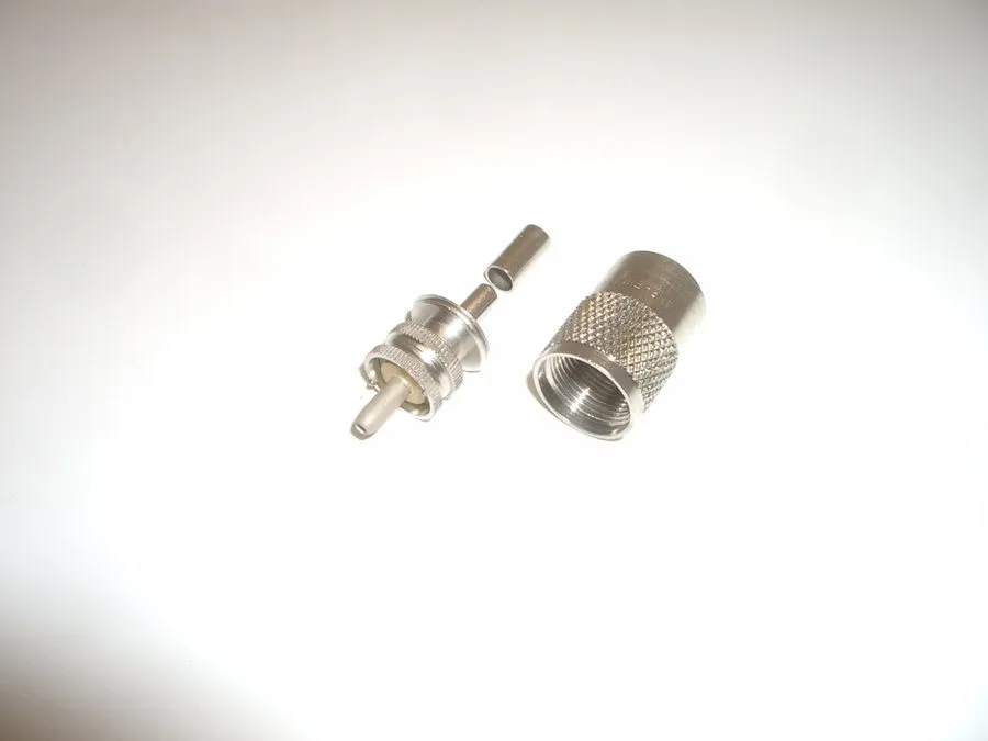 Разъём AMPHENOL 83-89 PL-259 UHF MALE CRIMP-ON ANTENNA CONNECTOR