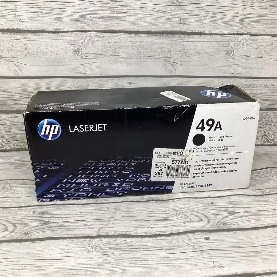 Принтер HP Q5949A 49A Black Toner Cartridge