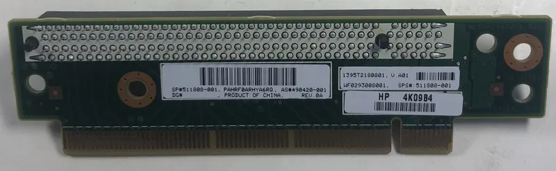 Райзер-плата HP ProLiant DL160 G6 Server PCIe x16 Riser Board- 511808-001