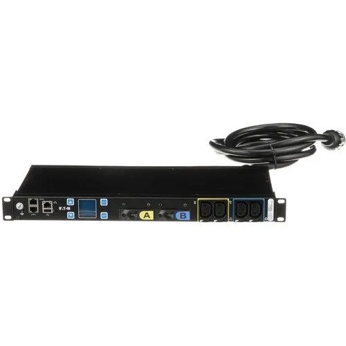 Блок розеток Eaton Metered Input rack PDU, 1U, L6-30P input, 5.76 kW max, 200-24