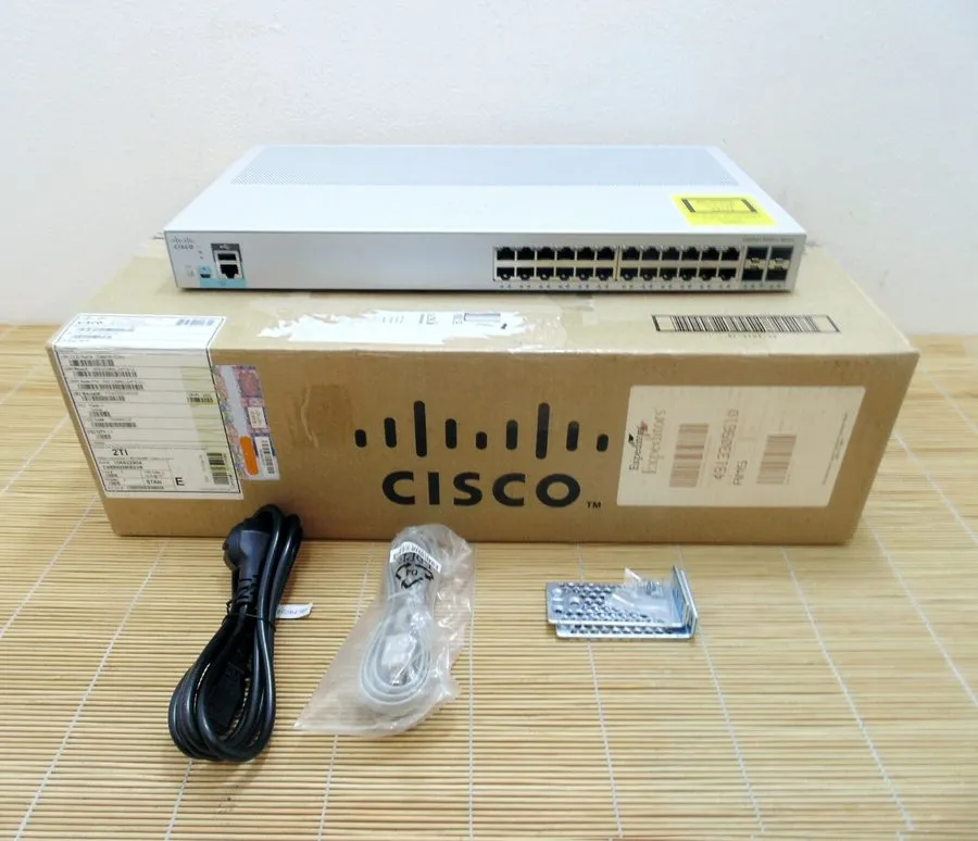 Коммутатор Cisco WS-C2960L-24TQ-LL Catalyst 2960L 24 Port GigE 4 x 10G SFP+ LAN 