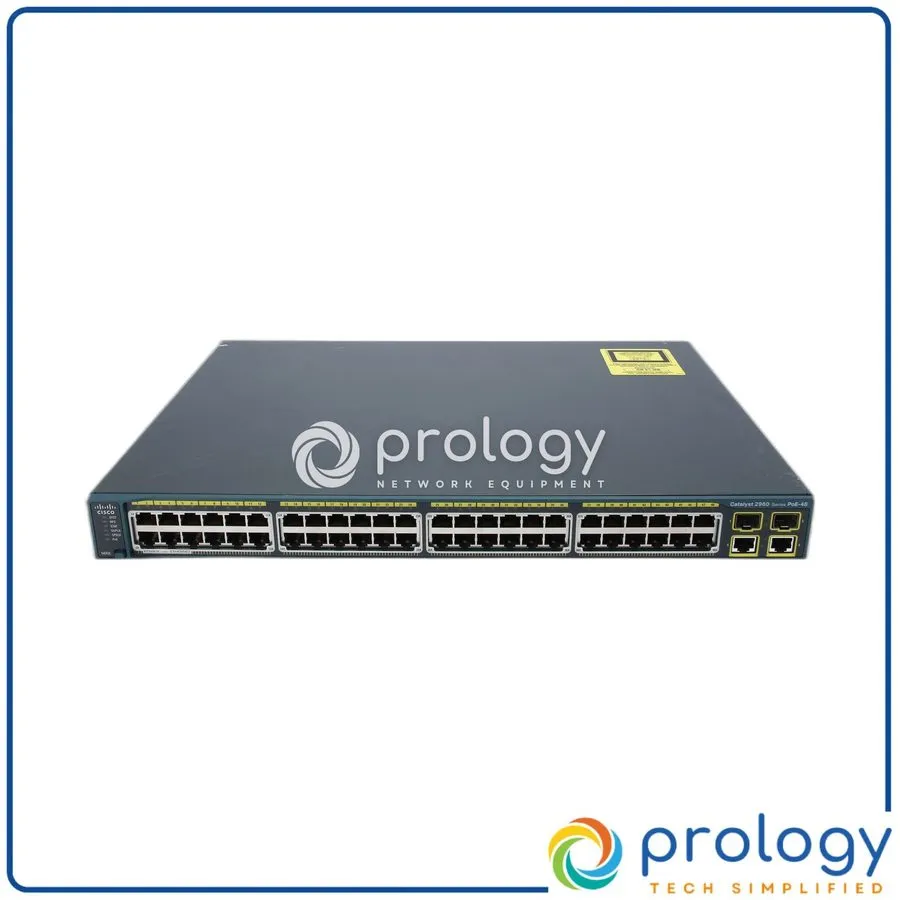 Коммутатор CISCO WS-C2960-48PST-L 48 PORT FE POE ETHERNET SWITCH W/2x SFP 370W