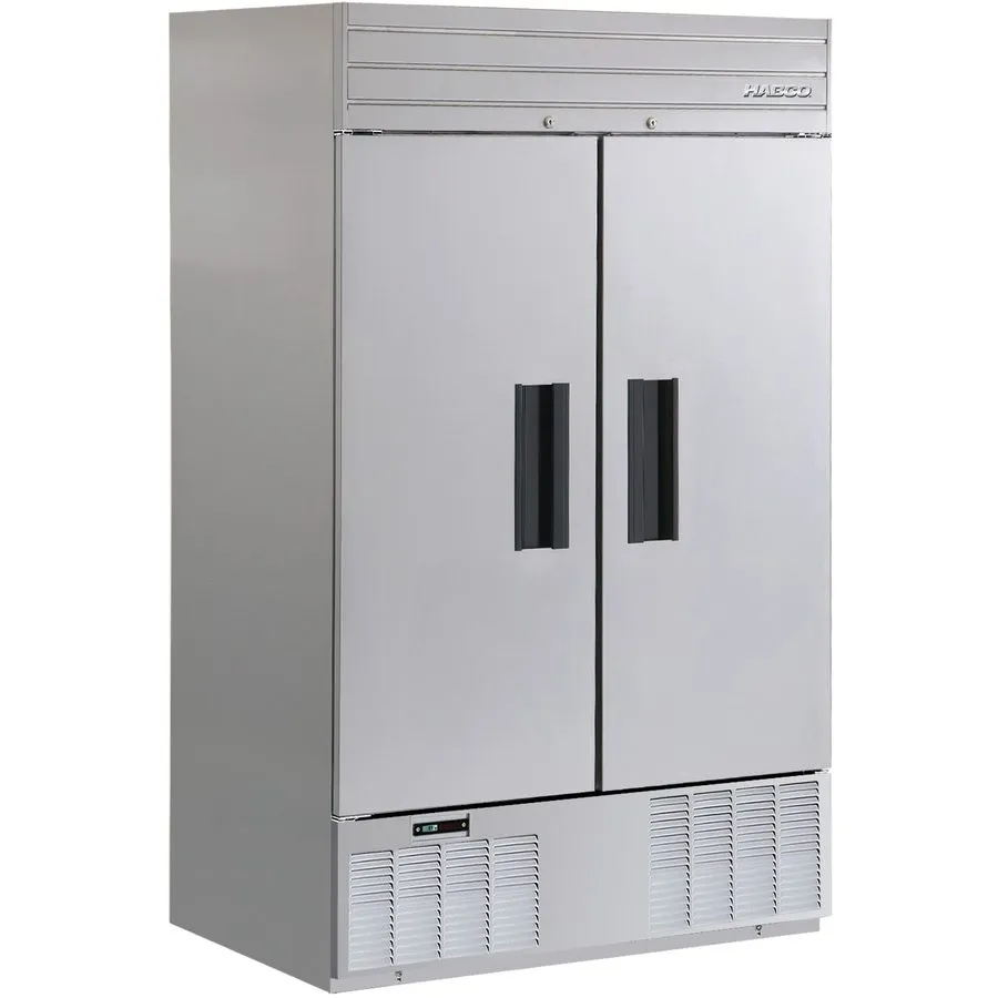Холодильный шкаф HABCO SE46HCSX 47.5" Two Section Reach-In Refrigerator w/ 2 Sol — фото лота 1