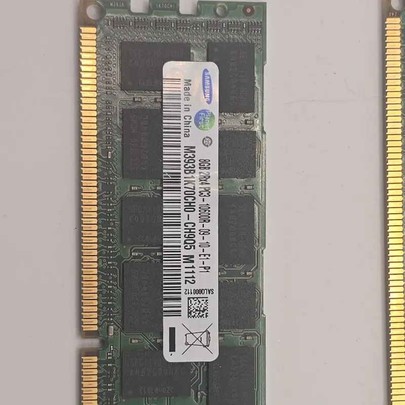 Модуль памяти LOT 9x 8GB 2Rx4 PC3-10600R DDR3 ECC Registered Server RAM M393B1K7