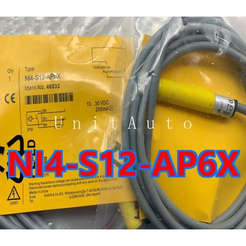 Датчик приближения TURCK Ni4-S12-AP6X Proximity switch sensor