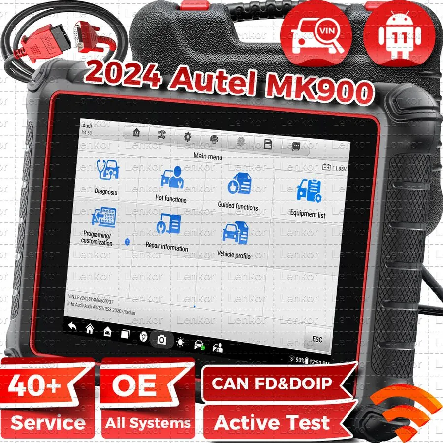 Диагностический сканер 2026 Autel MaxiCOM MK808S Bidirectional Auto Diagnostic S
