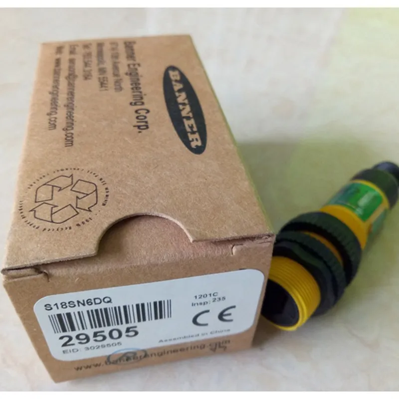 Фотоэлектрический датчик BANNER S18SN6DQ Photoelectric Switch Sensor