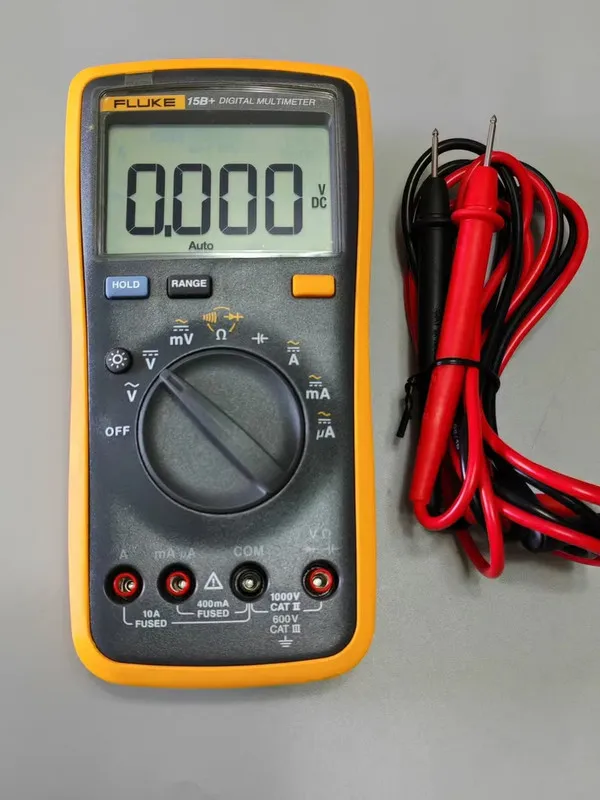 Мультиметр Fluke digital multimeter 15B+instrument automatic range AC/DC 1000V v