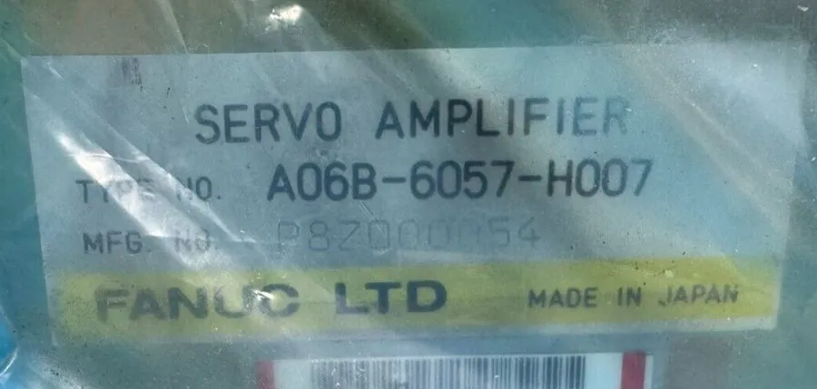 Сервопривод FANUC A06B-6057-H007 SERVO AMPLIFIER DRIVE