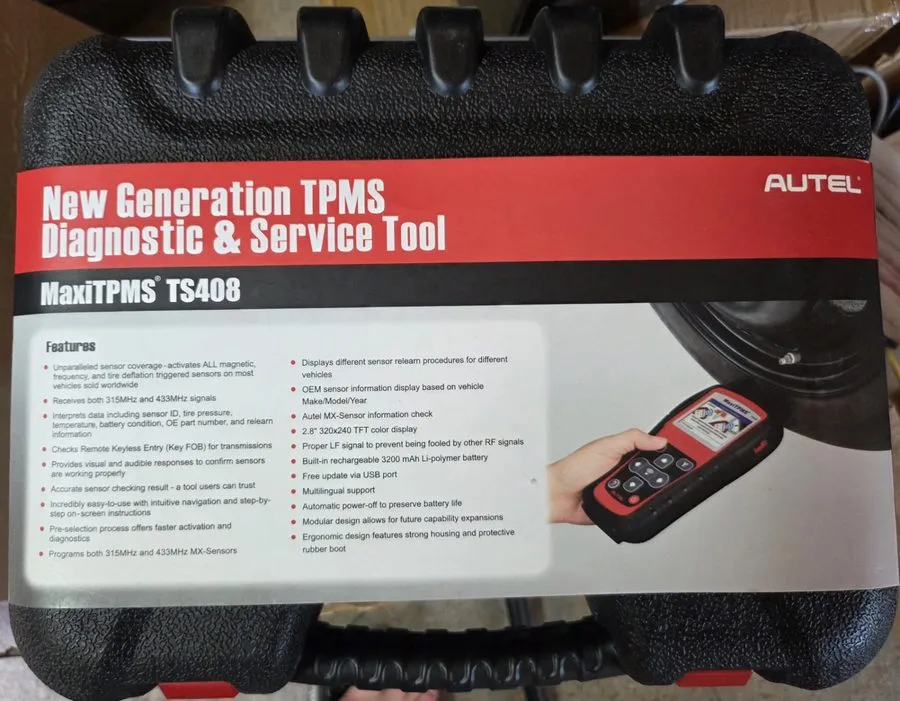 Диагностический сканер Autel MaxiTPMS TS408S as TS501 Relearn OBD Programmming D