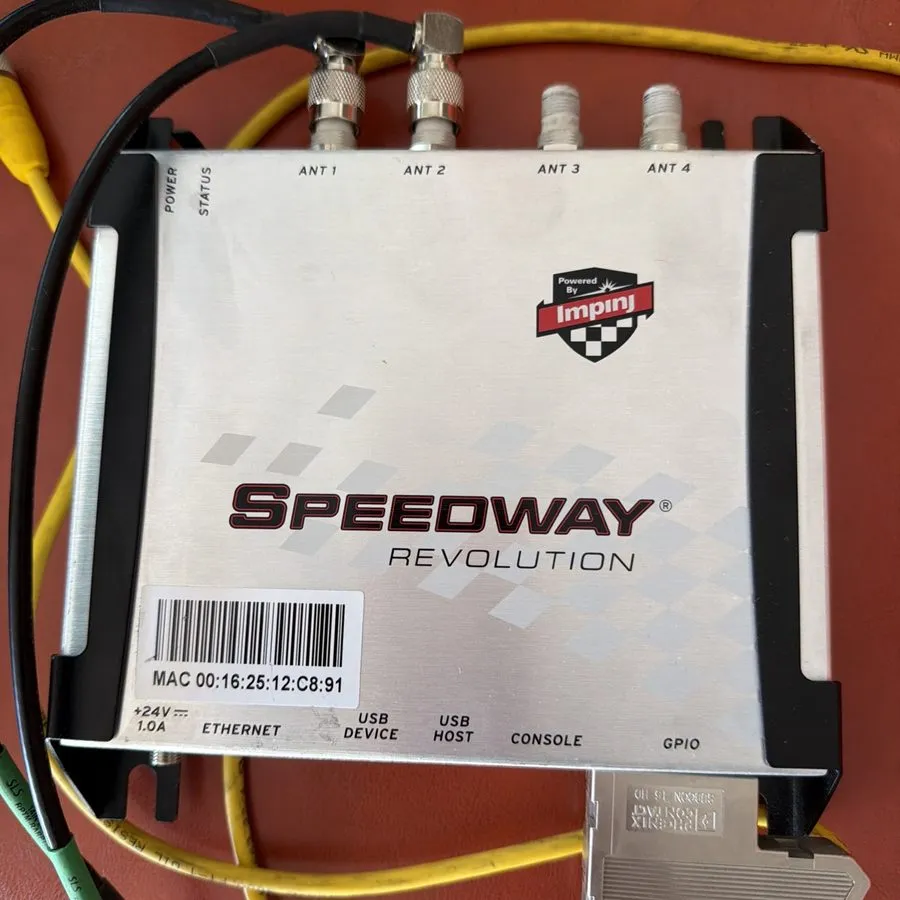 Считыватель RFID Impinj Speedway Revolution UHF RFID er IPJ-REV-R420-USA 1M-4 AN