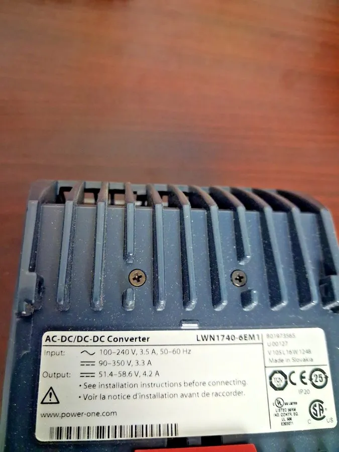Блок питания Bel Power Solutions LWN1740-6EM1 56VDC DIN-Rail Power Supply AC-DC  — фото лота 1