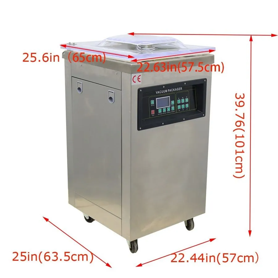 Вакуумный упаковщик DZ-500 Double Chamber Vacuum Packaging Machine Stainless Foo