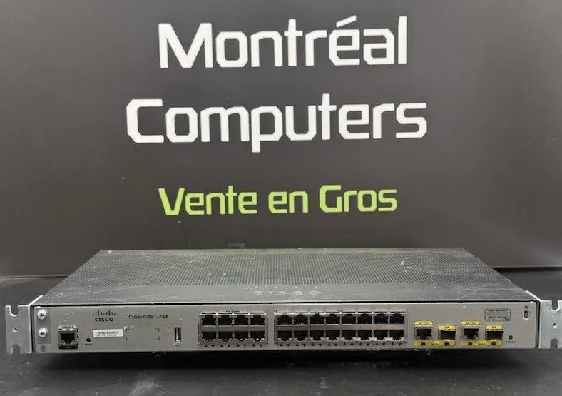 Маршрутизатор Cisco C891-24X/K9 24 Ports Gigabit + SFP Router Managed Switch