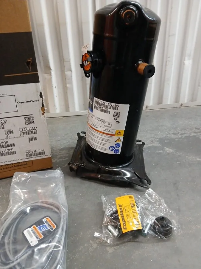 Компрессор ZP21LXE-PFV-800 Copeland Scroll Compressor 20,000 BTU/HR, 208/230V — фото лота 1