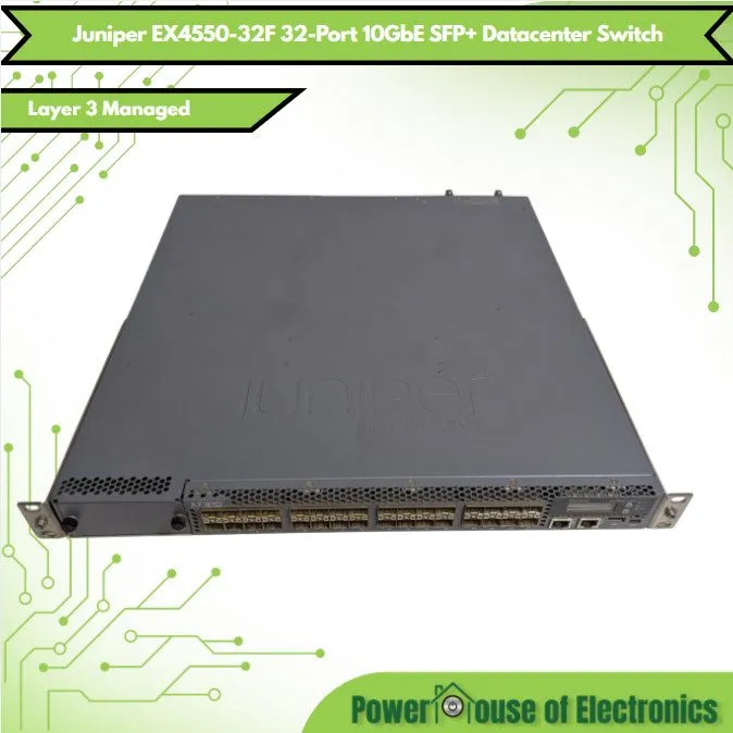 Коммутатор Juniper Networks 32 Port Gigabit Switch 32x 1G/10G SFP/SFP+ EX4550-32