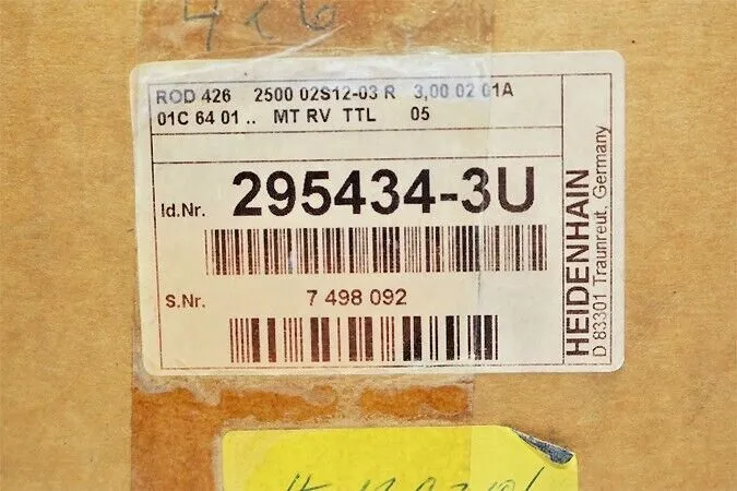 Энкодер GUARANTEED! HEIDENHAIN 5V ROTARY ENCODER ROD 426 1000 02S12-03