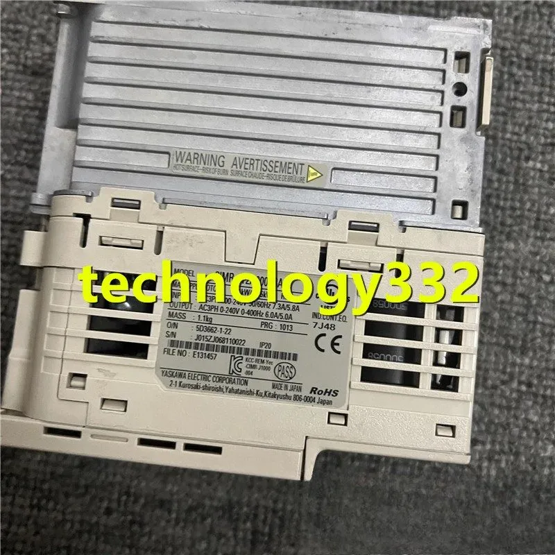Частотный преобразователь Yaskawa Inverter CIMR-JT2A0006BAA J1000 1.1KW/0.75KW 2