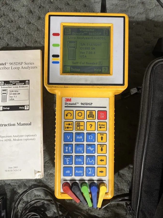 Трассоискатель 3M Dynatel 965DSP Subscriber Loop Analyzer — фото лота 1