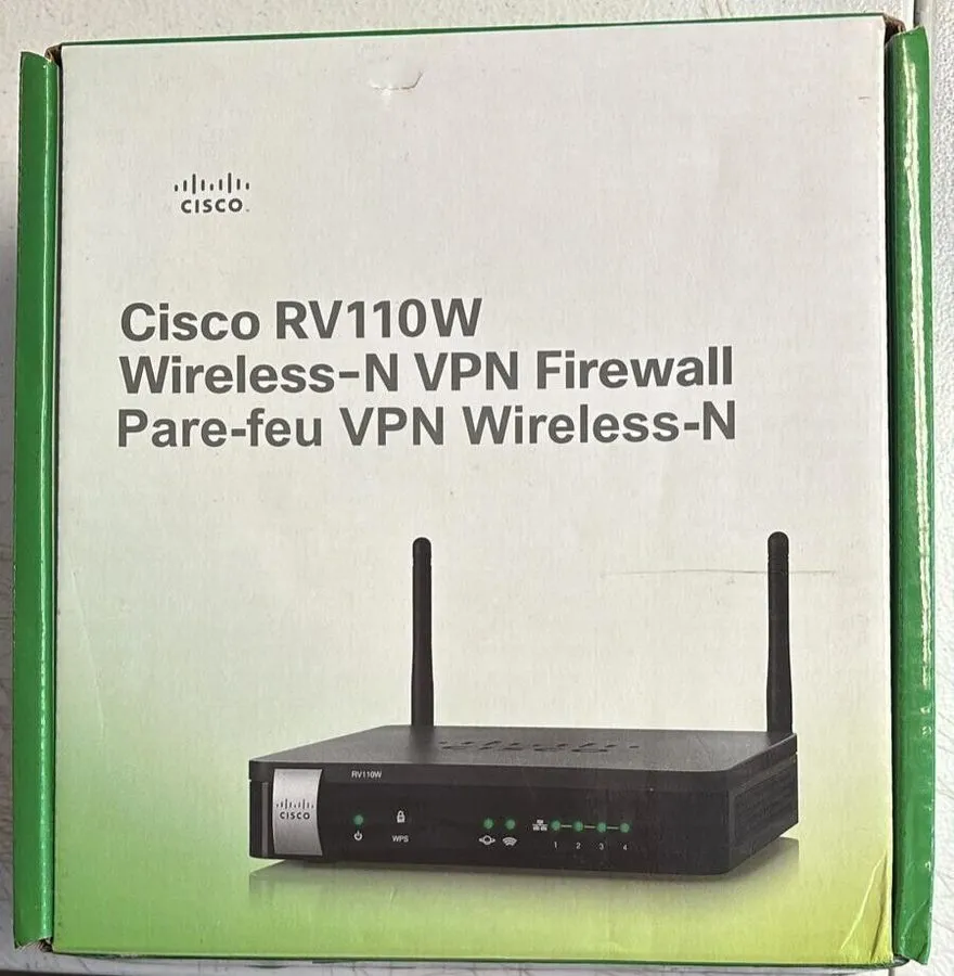 Маршрутизатор Cisco Small Business RV110W Wireless-N VPN Firewall Router