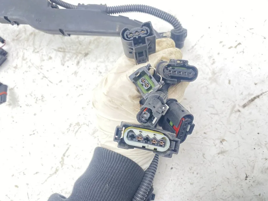Жгут проводов BMW 325D 330D N57 ENGINE WIRING HARNESS 7812509 12517812509 AA FS — фото лота 1