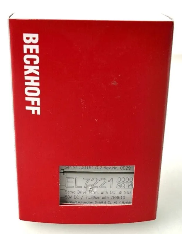 Модуль ввода-вывода Beckhoff EL7221 EtherCAT-Klemme 1-Kanal-Motion-Interface 50V