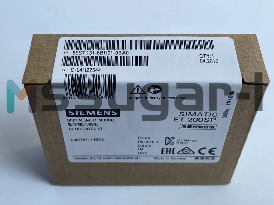 Модуль ввода-вывода Siemens Simatic ET 200SP /6ES7 131-6BH01-0BA0 / DI 16 24VDC
