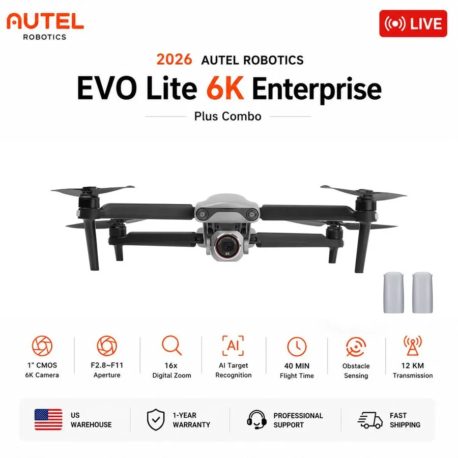 Дрон Autel Robotics EVO Lite 6K Enterprise / EVO Lite 640T Enterprise