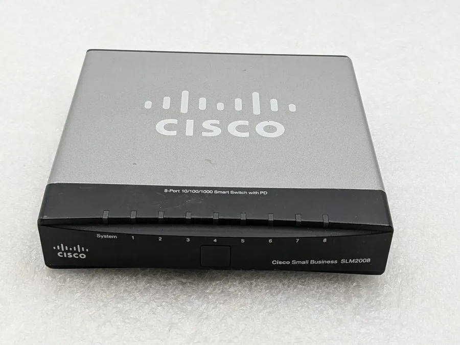 Коммутатор Cisco Small Business 8 Port Gigabit Smart Switch SG200-08