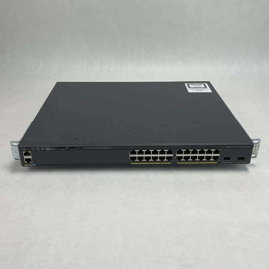 Коммутатор Cisco WS-C2960X-24PD-L V03 & Reset