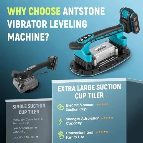 Вакуумная присоска Tile Vibration Tool 283mm Suction Cup 882lbs/400kg, Handheld  — фото лота 2