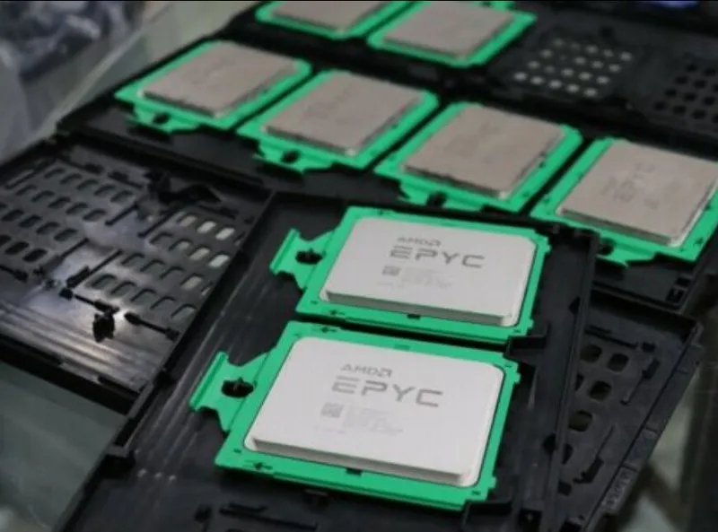 Сервер AMD EPYC 7H12 Server Processor 3.3 GHz CPU 64 Cores Socket SP3 Tray 100-0