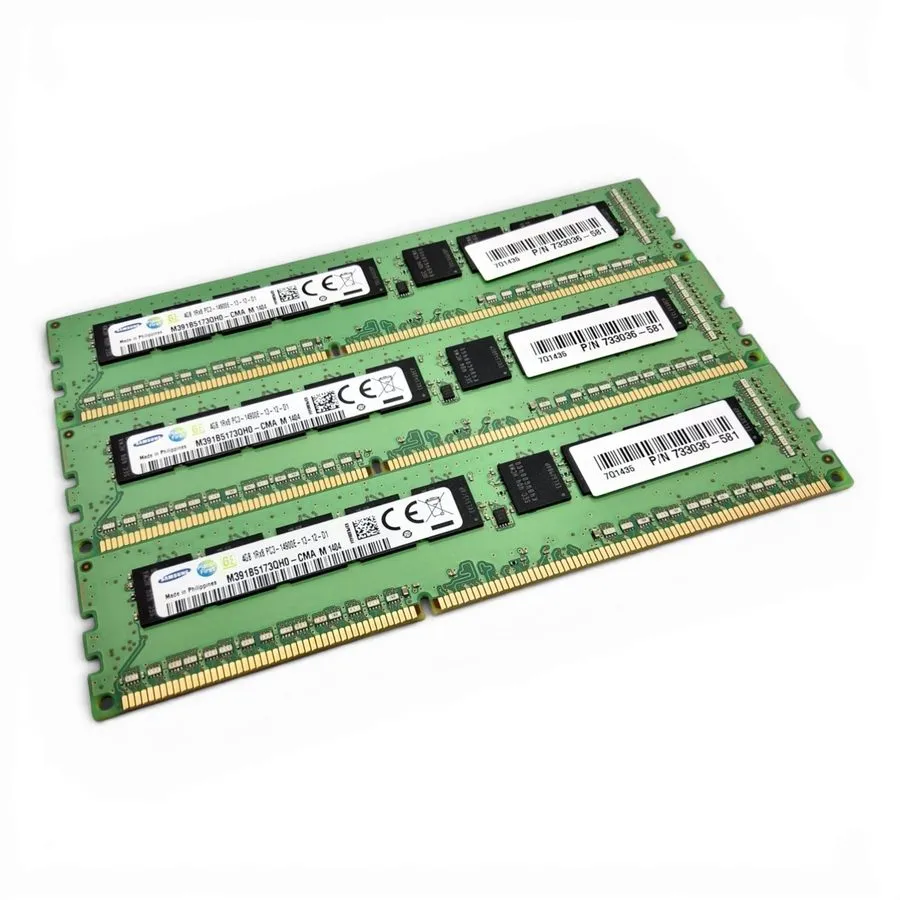 Модуль памяти Samsung 4GB 1Rx8 PC3-14900E-13-12-D1 ECC Unbuffered Server RAM M39