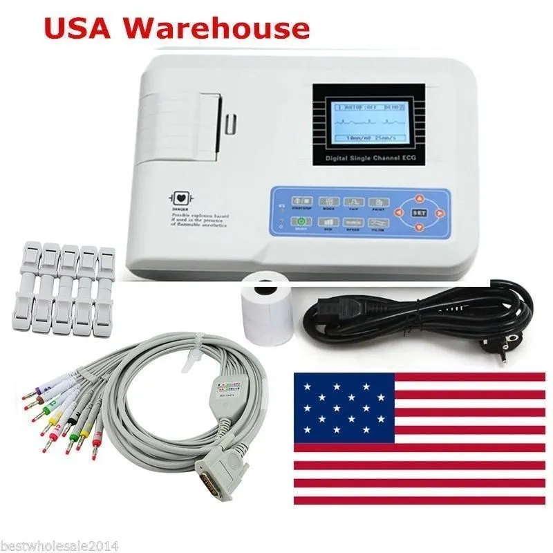 Электрокардиограф GE Mac 1200 St Portable 12-Lead Resting Electrocardiograph ECG