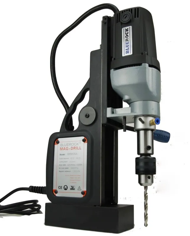 Режущий инструмент BLUEROCK ® Magnetic Drill Model BRM-35/B Black w/ 2" Annular  — фото лота 2