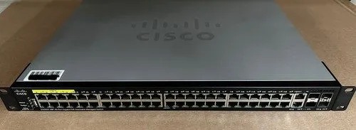 Коммутатор Cisco SG350X-48P-K9 48 port Gigabit Poe Stackable Network Switch