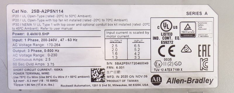 Фото лота 25B-A2P5N114 от продавца №22464